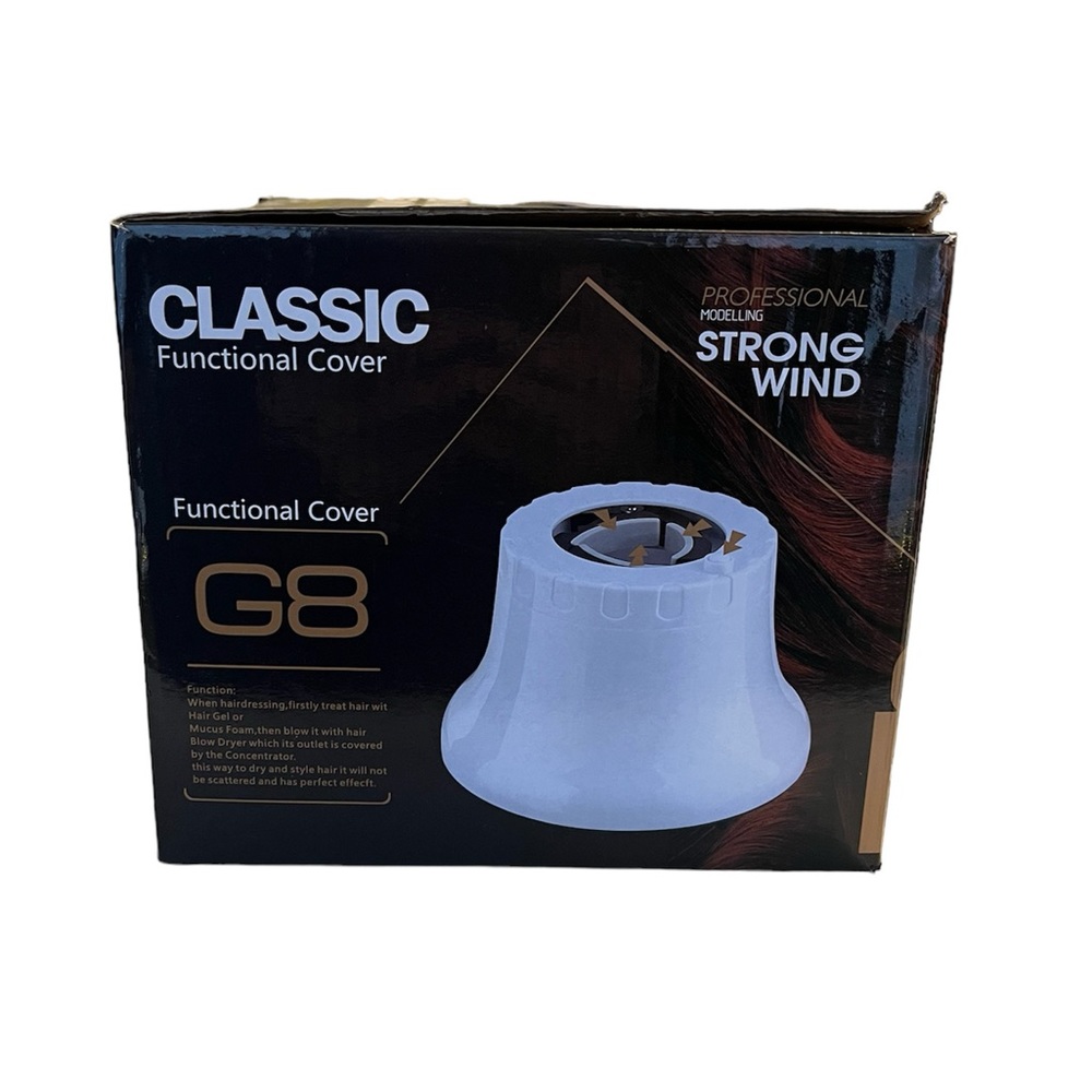 Hair Diffuser Functional Classic Cover G8 Professional Modelling Strong Wind